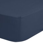 Hip drap - housse 140x200 cm bleu fonc