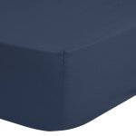 Hip drap - housse 90x200 cm bleu fonc