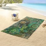 Hip serviette de plage botalia 100x180 cm vert