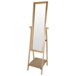 Home&styling miroir sur pied 41, 5 x 49 x 174, 5 cm mdf