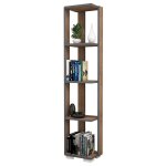 Homemania bibliothque nicol 33, 6x25, 8x153 cm noyer