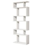 Homemania bibliothque tablero 60x20x156, 6 cm blanc