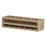 Homemania porte - bouteille poseidon 48x13, 8x12 cm bois Homemania porte - bouteille poseidon 48x13, 8x12 cm bois