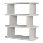 Homemania table basse totem 54x22x60 cm blanc