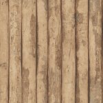 Homestyle papier peint old wood marron