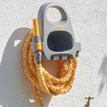 Hozelock tuyau extensible superhoze 15 m avec support de tuyau