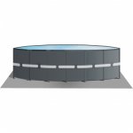 Intex ensemble de piscine ronde ultra xtr frame 488 x 122 cm 26326gn