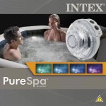 Intex lampe à led multicolore pour spa à bulles et jet 28504 Intex lampe à led multicolore pour spa à bulles et jet 28504