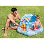 Intex piscine bb winnie l'ourson multicolore 109x102x71 cm