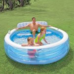 Intex piscine gonflable swim center family lounge pool 57190np