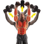 Iron gym rouleau d'abdomen speed ??abs irg013