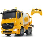 Jamara btonnire tlcommande mercedes - benz arocs 1:20 jaune
