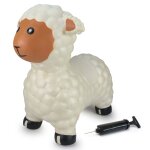 Jamara mouton rebondissant avec pompe blanc