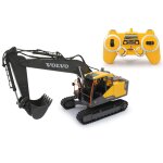 Jamara pelle jouet t�l�command�e volvo ec160e 2, 4 ghz jaune