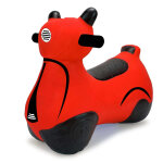 Jamara trottinette rebondissante avec pompe rouge Jamara trottinette rebondissante avec pompe rouge