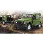 Jamara v�hicule hors route t�l�command� land rover defender vert 1:14