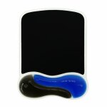 Kensington tapis de souris duo gel bleu et noir
