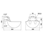 Kerbl bols  eau 2 pcs g16 fer maill