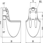 Kerbl bol  eau g16 fer maill