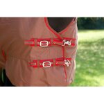 Kerbl couverture de cheval rugbe superhighneck marron 135 cm 328669