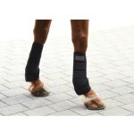 Kerbl ensemble de gutres de cheval 4 pcs complet noir 320133