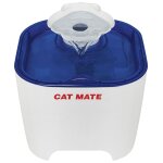 Kerbl fontaine pour animaux cat mate 19x19x14, 5 cm blanc et bleu