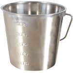 Kerbl seau 12, 3 l acier inoxydable 29377 Kerbl seau 12, 3 l acier inoxydable 29377