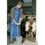 Kerbl tablier de traite et de lavage synthtique bleu 125 x 100 cm 15151
