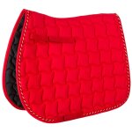 Kerbl tapis de selle polyvalent laguna rouge complet 328642