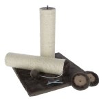 Kerbl tube a gratter opal maxi griffoir 78cm - gris - pour chat