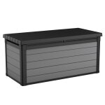 Keter boîte de rangement de jardin premier 570 l gris Keter boîte de rangement de jardin premier 570 l gris