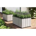 Keter jardinire sequoia taille moyenne gris pp 240929