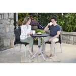 Keter jeu de bistro chelsea graphite 223562