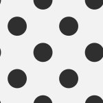 Kids at home papier peint dotty black blanc et noir 100104 Kids at home papier peint dotty black blanc et noir 100104