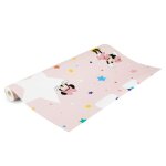 Kids at home papier peint rainbow minnie rose Kids at home papier peint rainbow minnie rose
