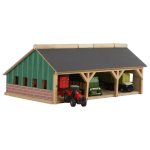 Kids globe grange à tracteur 1:87 Kids globe grange à tracteur 1:87