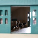 Kids globe grange de vache de ferme 1:87