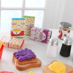 Kidkraft ensemble de jeu d'aliments tasty treats 115 pcs 63330