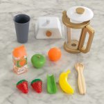 Kidkraft ensemble de smoothies 12 pcs modern metallics