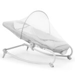 Kinderkraft transat pour bb 3 en 1 felio gris pierre
