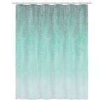 Kleine wolke rideau de douche cascade 180x200 cm vert