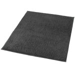 Kleine wolke tapis de bain kansas 60x90 cm gris anthracite Kleine wolke tapis de bain kansas 60x90 cm gris anthracite
