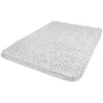 Kleine wolke tapis de bain trend 60x90 cm gris clair