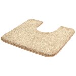 Kleine wolke tapis de toilette seattle 55x50 cm taupe