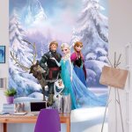 Komar photo mural frozen winterland 184x254 cm bleu Komar photo mural frozen winterland 184x254 cm bleu