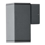 Konstsmide applique murale monza simple carr�e gris fonc�