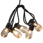 Konstsmide guirlande lumineuse avec 20 ampoules ovales transparentes