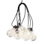 Konstsmide guirlande lumineuse avec 5 ampoules transparentes