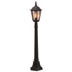 Konstsmide lampadaire firenze noir mat