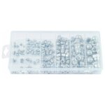 Ks tools assortiment d'crous mtriques m3 - m10 150pcs acier inoxydable